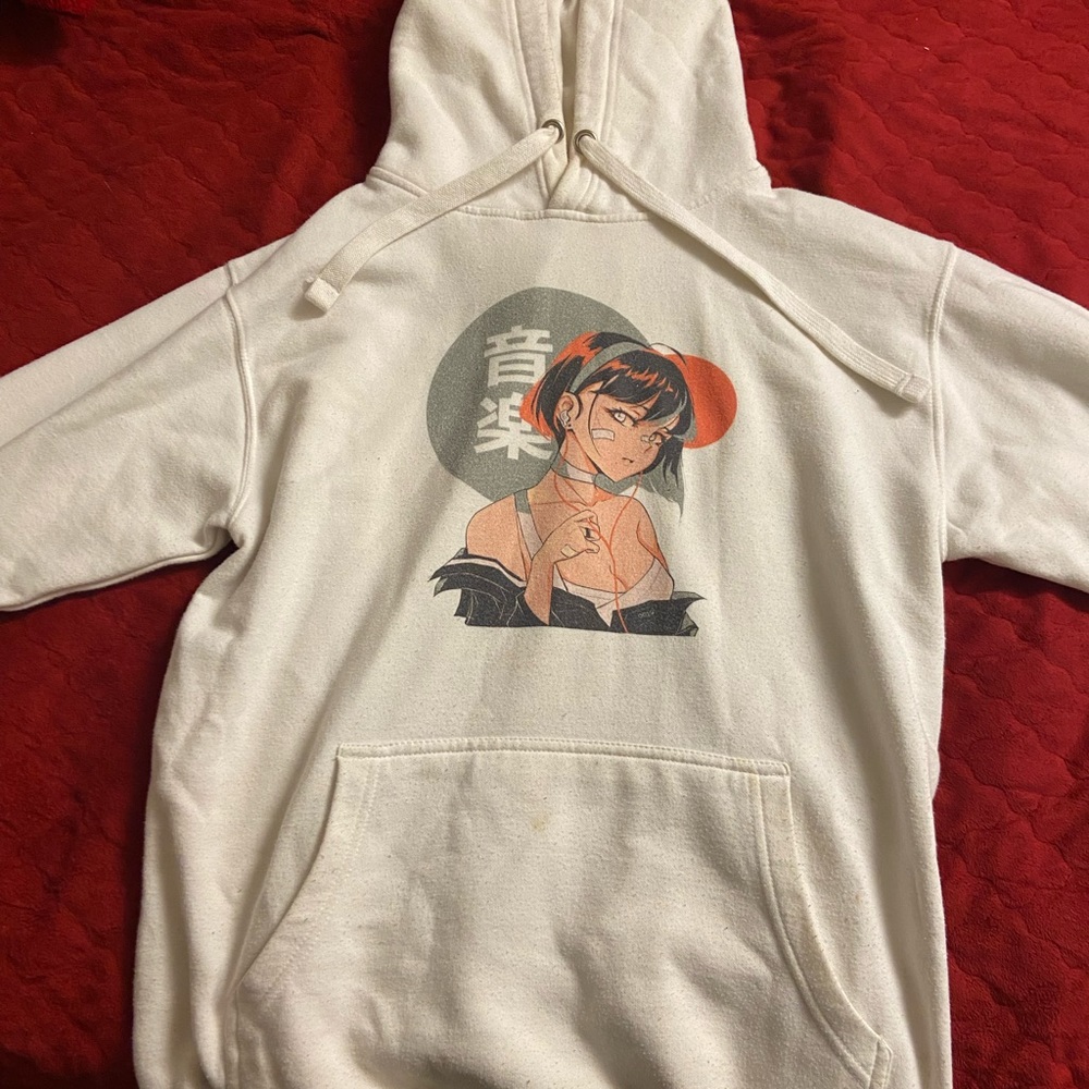 Umai anime girl hoodie